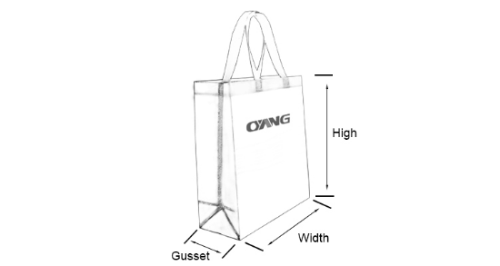 Yang paling populer dari full automatic pp non woven fabric dilapisi tas tas belanja membuat mesin dengan pegangan